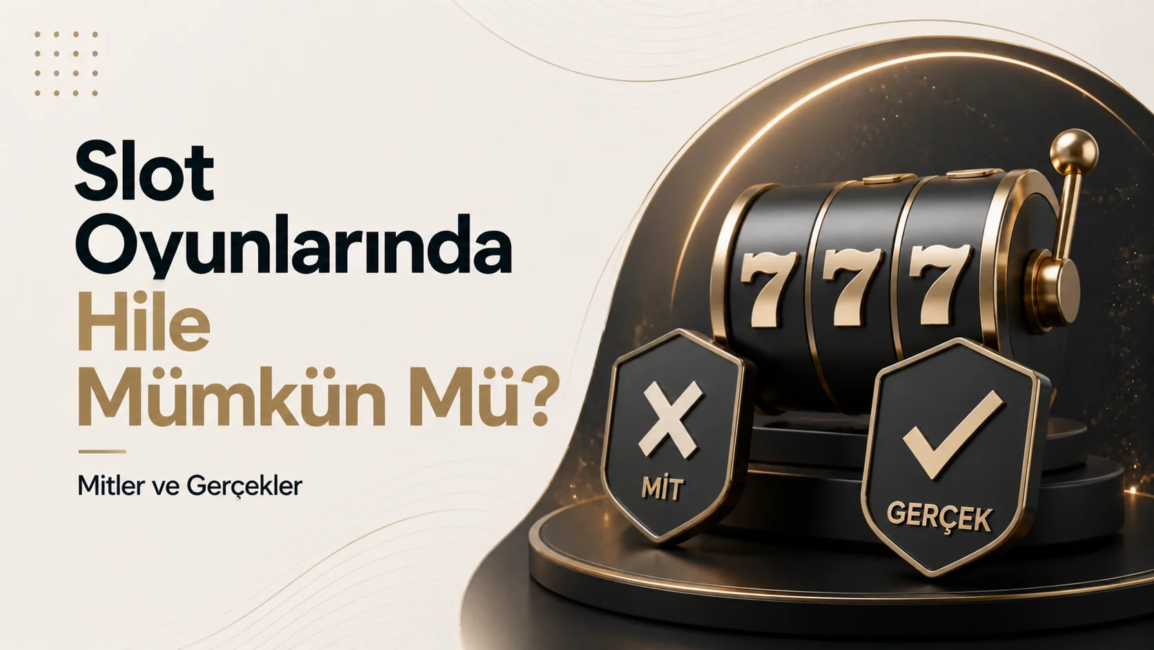 Slot Oyunlarında Hile Mümkün Mü? Mitler ve Gerçekler